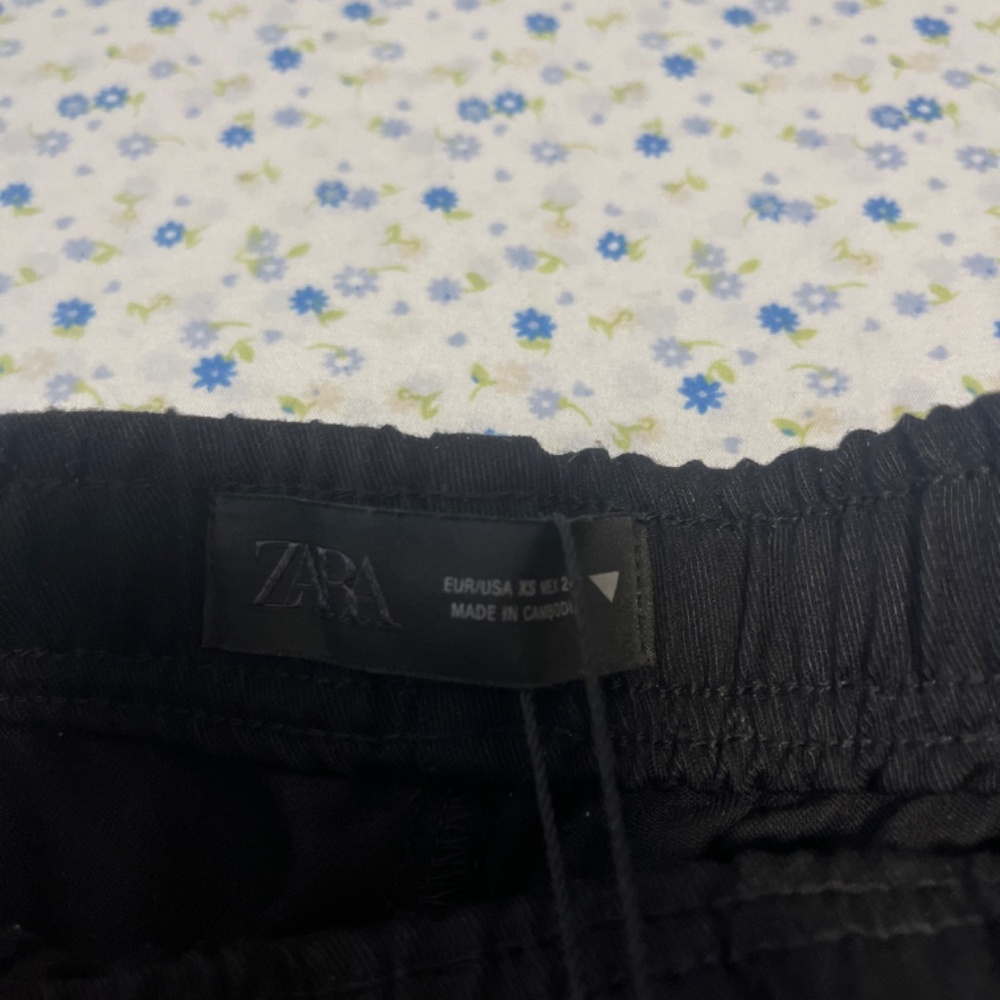 Zara black trousers. NEVER WORN BEFORE!!! brand new - Picture 3 of 4